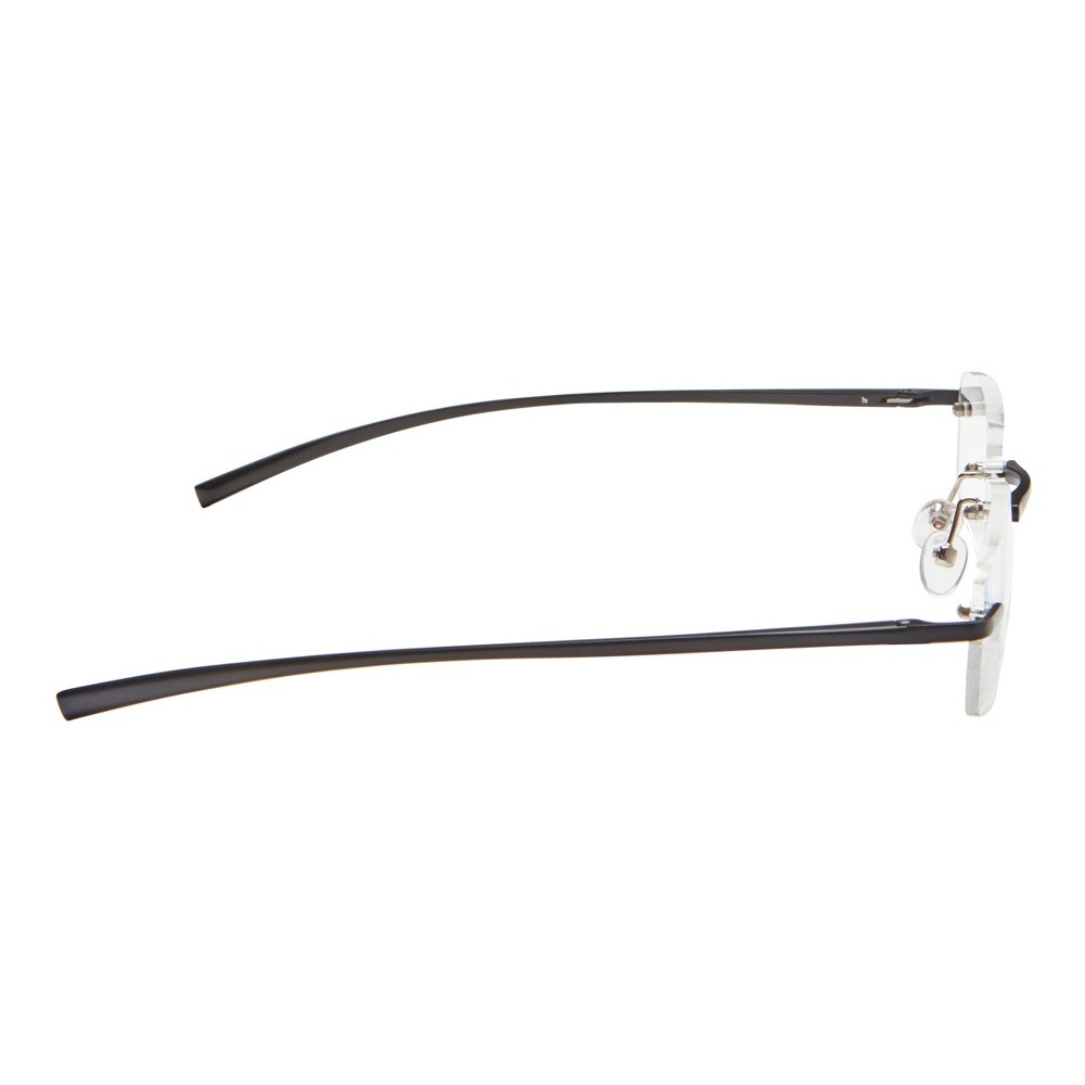 ICU Eyewear ICU Stanford Rimless Black Reading Glasses 1 ct Shipt