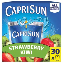 Capri Sun Strawberry Kiwi Juice Boxes - 30pk/6 fl oz Pouches