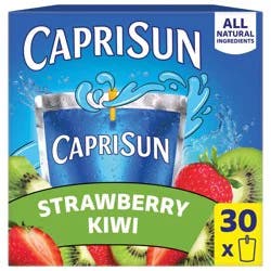 Capri Sun Strawberry Kiwi Juice Boxes - 30pk/6 fl oz Pouches