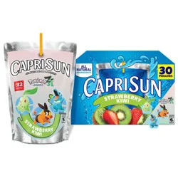 Capri Sun Strawberry Kiwi Juice Boxes - 30pk/6 fl oz Pouches