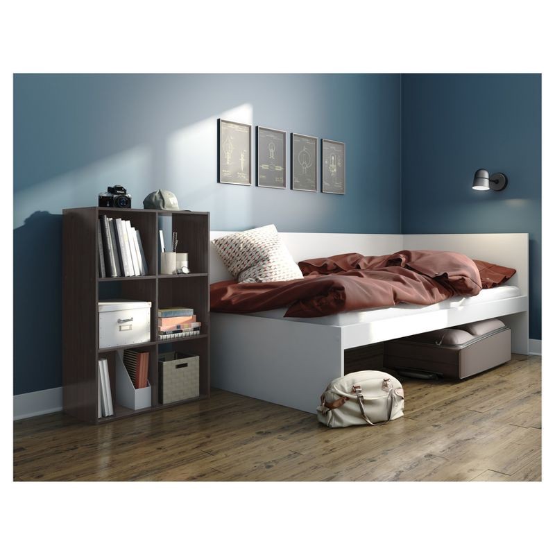 11" 6 Cube Organizer Shelf Espresso Room Essentials 1 ct Shipt