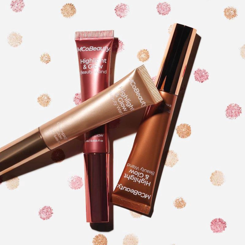 slide 4 of 10, MCoBeauty Highlight & Glow Beauty Wand - Bronze Glow, 0.4 fl oz