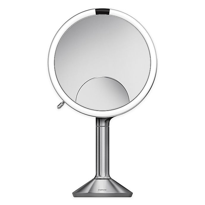 slide 1 of 1, simplehuman Sensor Sensor Mirror Trio, 8 in