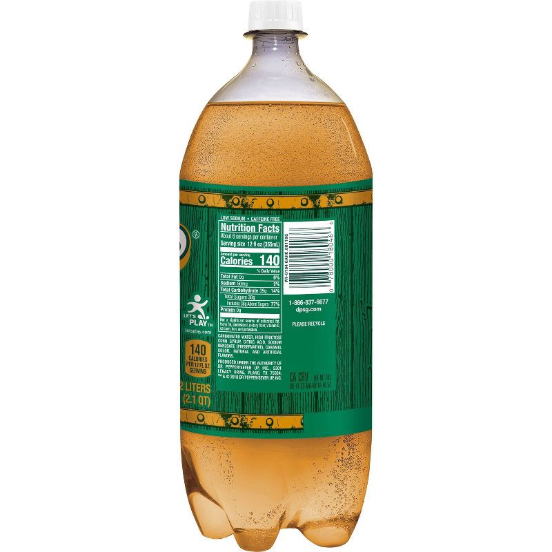 slide 5 of 5, Vernors Ginger Soda - 2 L Bottle, 2 liter