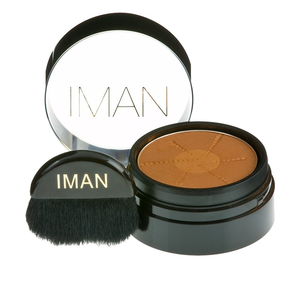 slide 1 of 1, IMAN Second to None Semi Loose Powder - Earth Dark, 1 ct