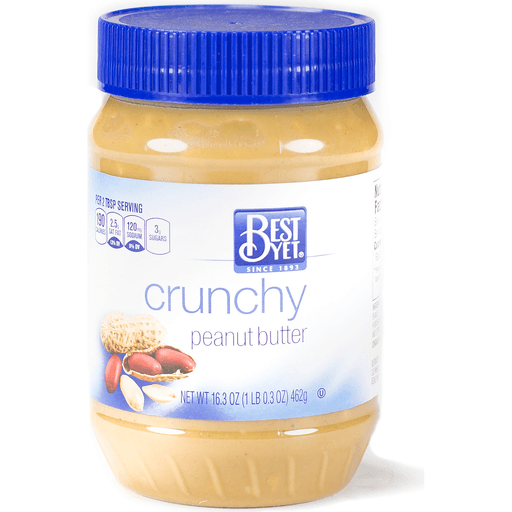 slide 1 of 1, Best Yet Crunchy Peanut Butter, 16.3 oz