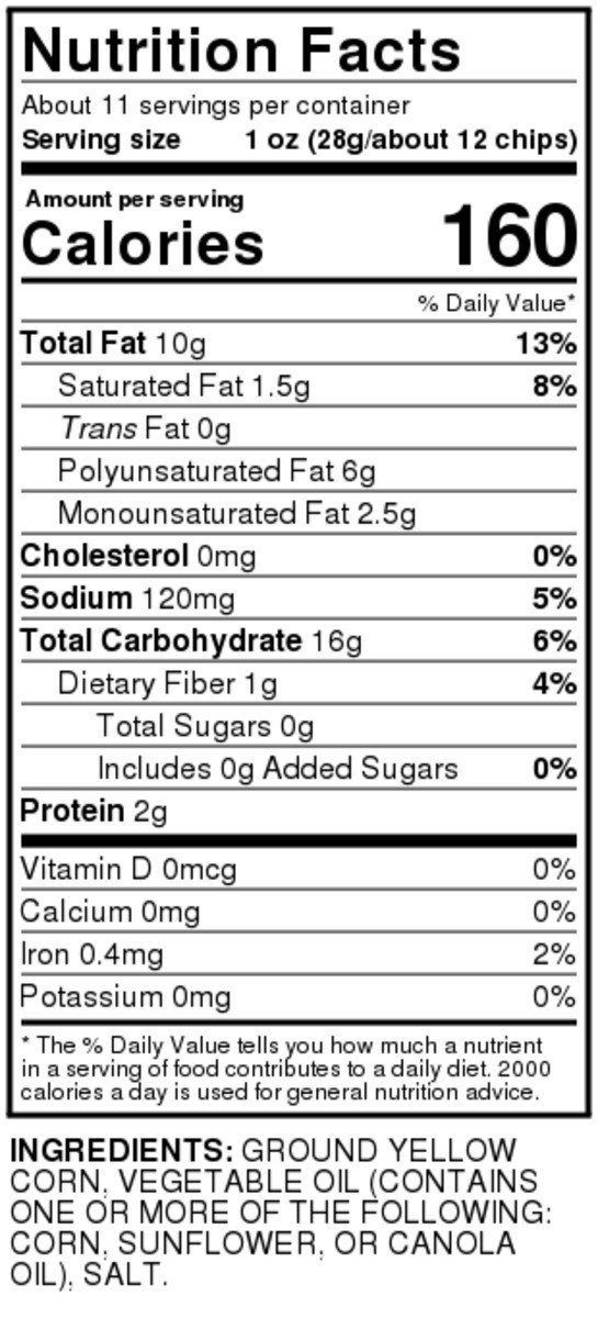 slide 4 of 9, Food Club Dunksters Corn Chips, 10.5 oz