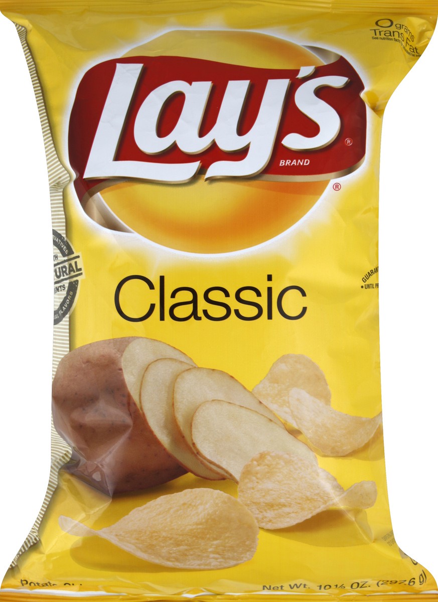 slide 6 of 6, Lay's Potato Chips Classic, 10.5 oz