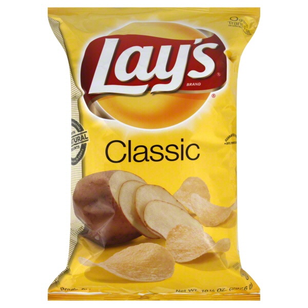 slide 1 of 6, Lay's Potato Chips Classic, 10.5 oz