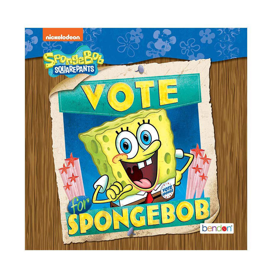 slide 1 of 1, Bendon Vote For Spongebob, 1 ct