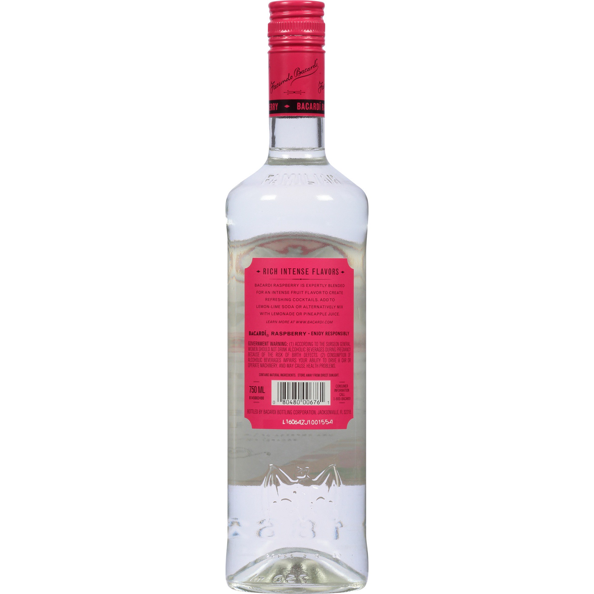 slide 4 of 4, Bacardi Rum Raspberry, 1 ct