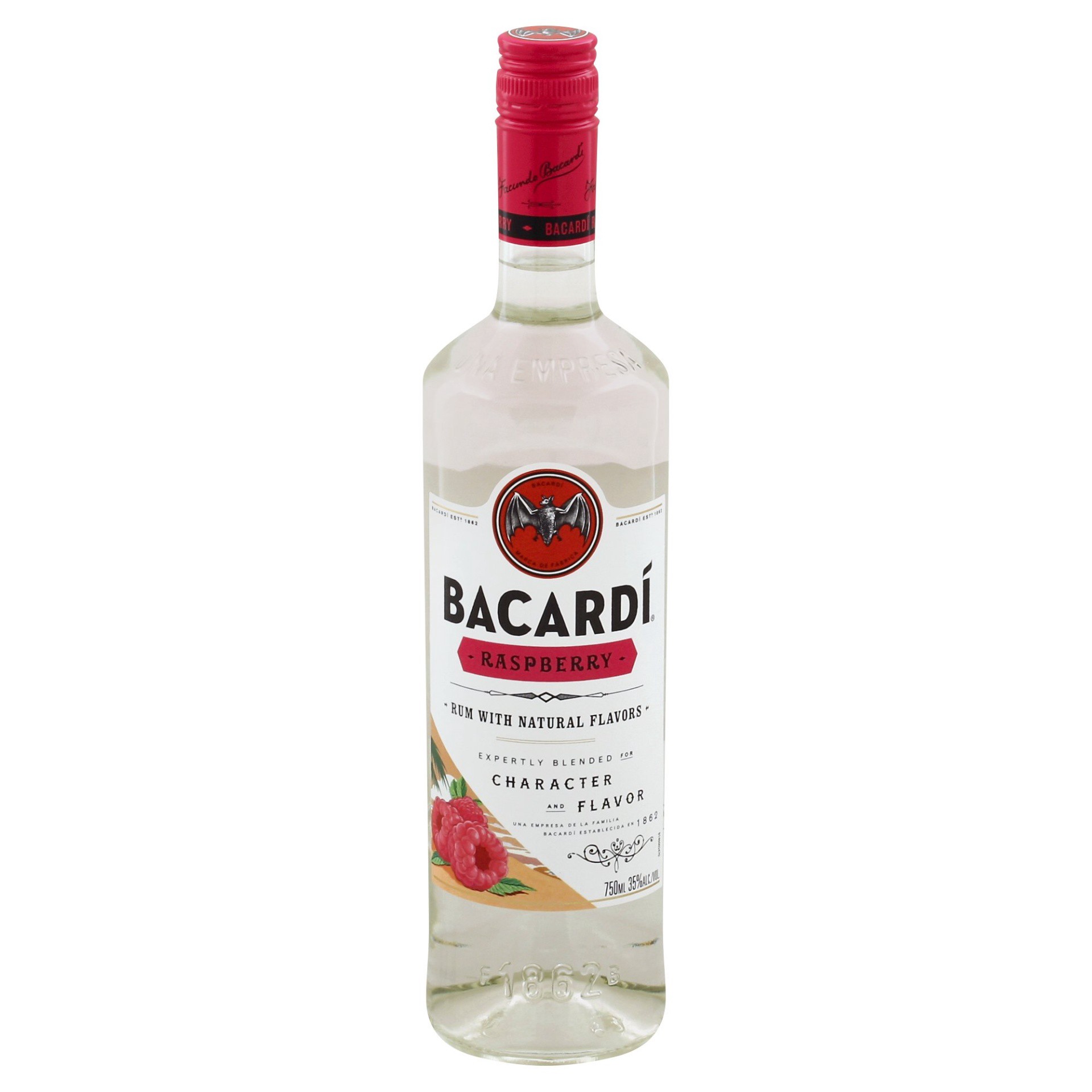 slide 1 of 4, Bacardi Rum Raspberry, 1 ct