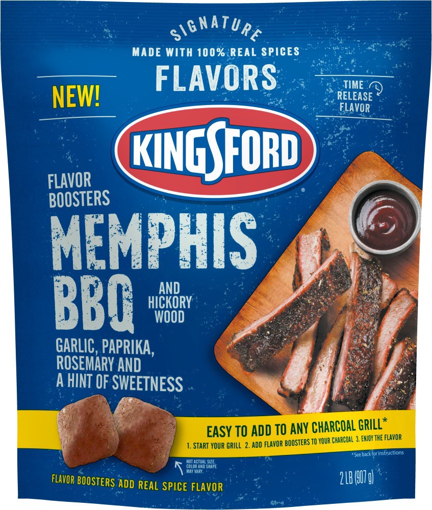Kingsford Signature Flavors Flavor Boosters, Memphis BBQ and Hickory