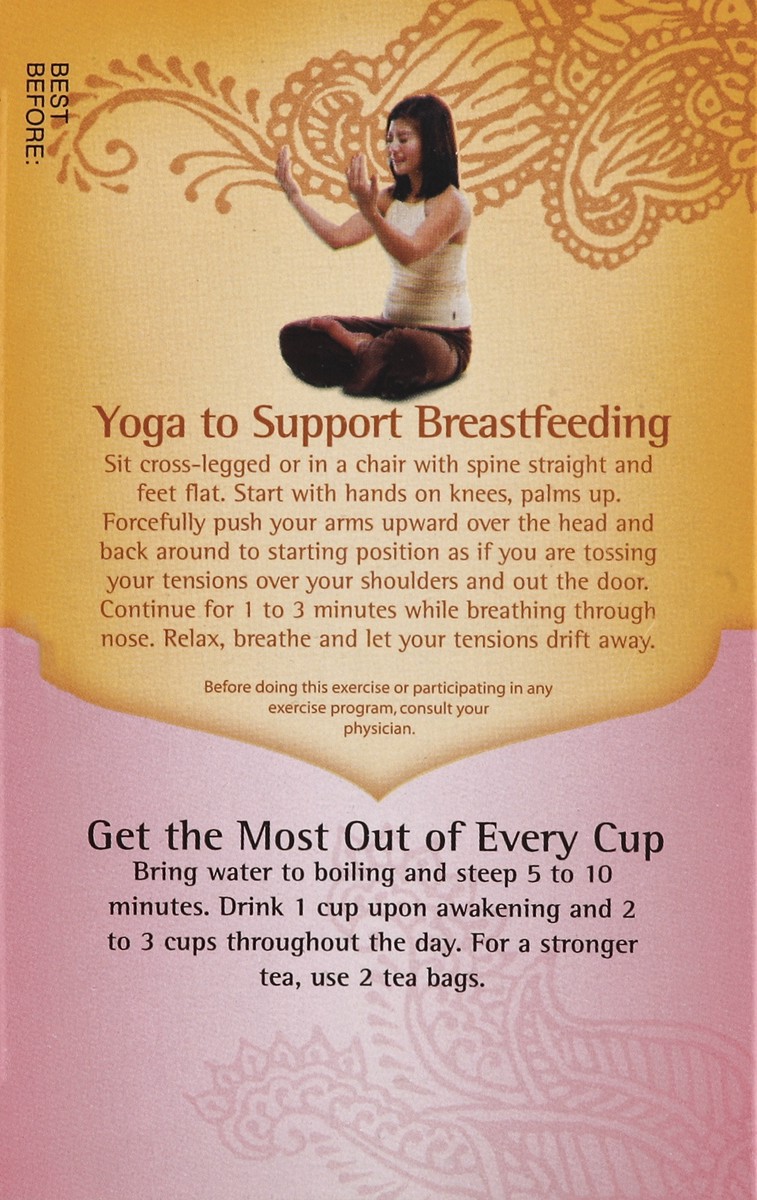 slide 3 of 4, Yogi Organic Womans Nursing Support Tea Bags, 16 ct