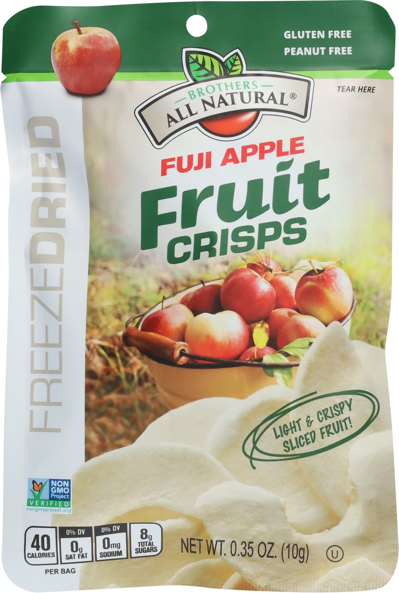 slide 6 of 9, Brothers All Natural Freeze Dried Fuji Apple Fruit Crisps 0.35 oz, 0.35 oz