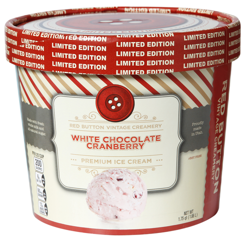 slide 1 of 1, Red Button Creamery White Chocolate Cran, 56 oz