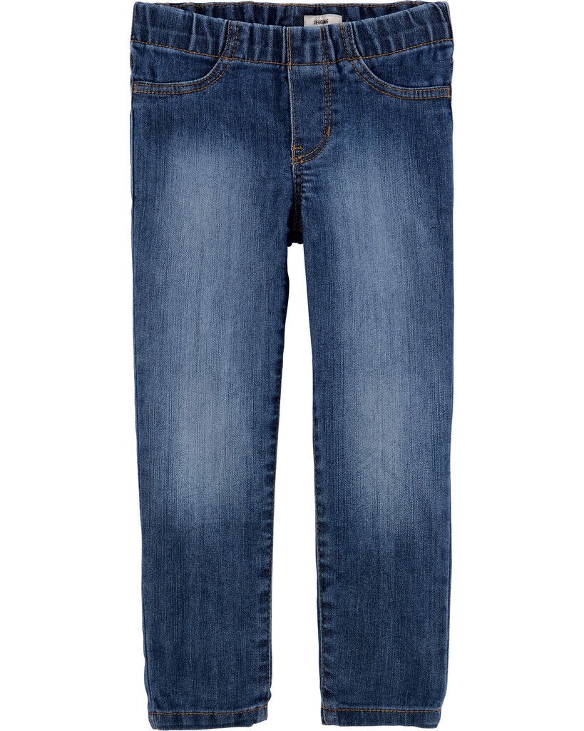 slide 2 of 4, Oshkosh Kid Medium Wash Pull-On Skinny-Leg Jeans Oceana Wash 14, 1 ct