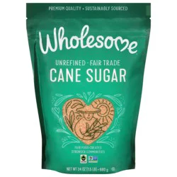 Wholesome Unrefined Cane Sugar 24 oz
