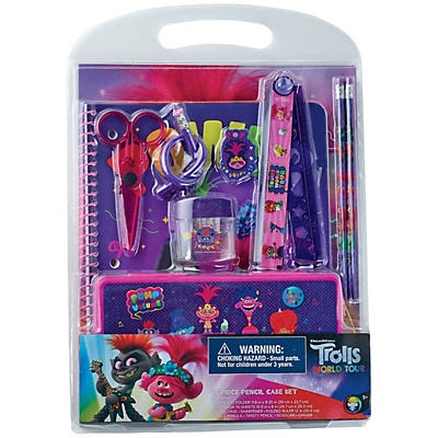 slide 1 of 1, Trolls World Tour Stationary Set, 10 ct