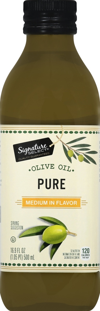 slide 4 of 7, Signature Select Olive Oil 16.9 oz, 16.9 fl oz