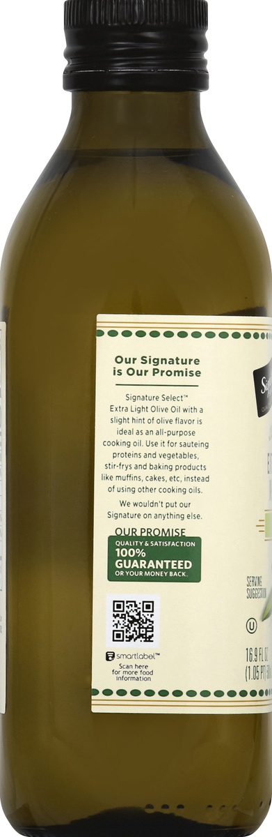 slide 5 of 7, Signature Select Mild Extra Light in Flavor Olive Oil 16.9 fl oz, 16.9 fl oz