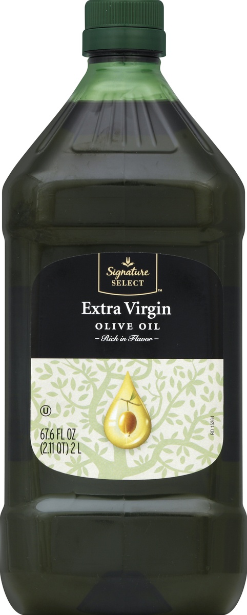 slide 2 of 2, Signature Select Extra Virgin Olive Oil 67.6 oz, 67.6 fl oz