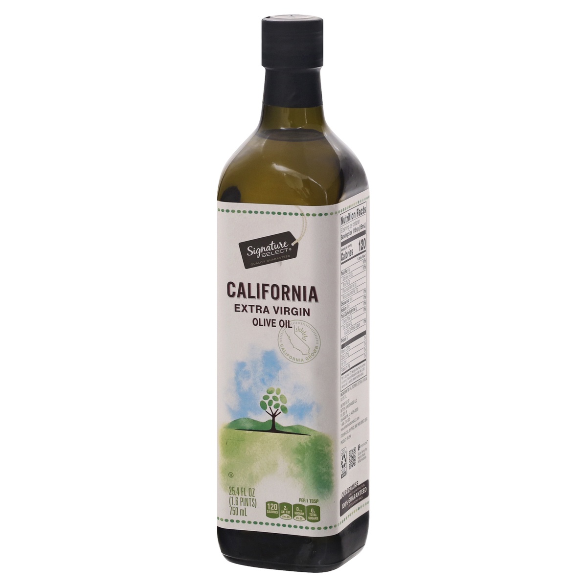 slide 3 of 9, Signature Select Olive Oil California Extra Virgin, 25.4 fl oz