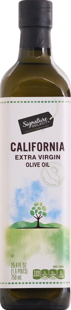 slide 6 of 9, Signature Select Olive Oil California Extra Virgin, 25.4 fl oz