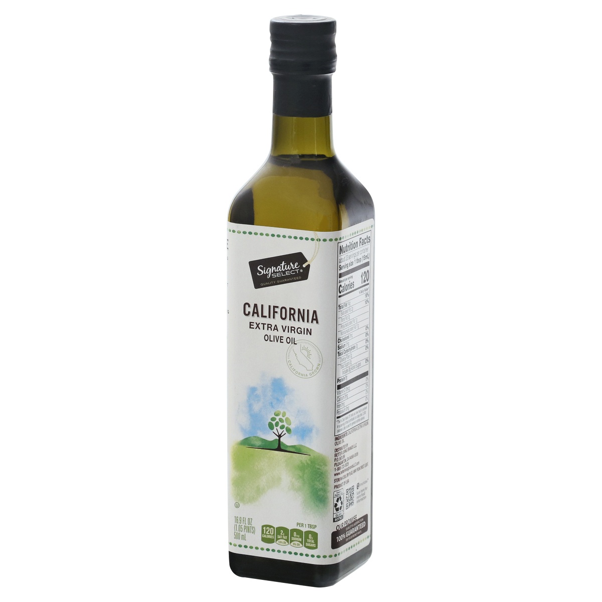 slide 3 of 9, Signature Select California Extra Virgin Olive Oil, 16.9 fl oz