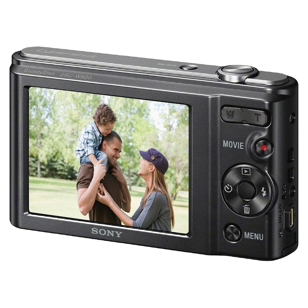 slide 2 of 4, Sony W800/B 20MP Digital Camera with 5X Optical Zoom, 1 ct