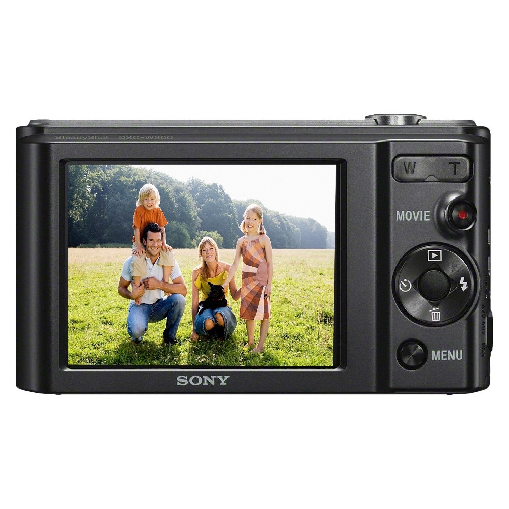 slide 4 of 4, Sony W800/B 20MP Digital Camera with 5X Optical Zoom, 1 ct