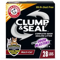 Arm & Hammer Clump & Seal Multi-Cat Litter - 28lbs
