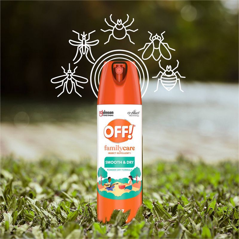 slide 2 of 12, OFF! FamilyCare Smooth & Dry Mosquito Repellent Bug Spray - 4oz/2ct, 2 ct; 4 oz