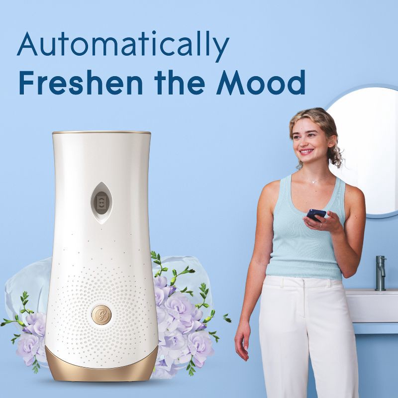 slide 10 of 14, Glade Automatic Air Freshener Room Spray Scent Refills - Clean Linen - 6.2oz/2ct, 2 ct; 6.2 oz