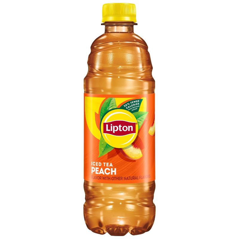 slide 3 of 3, Lipton RTD Lipton Peach Iced Tea - 12pk/16.9 fl oz Bottles, 12 ct; 16.9 fl oz