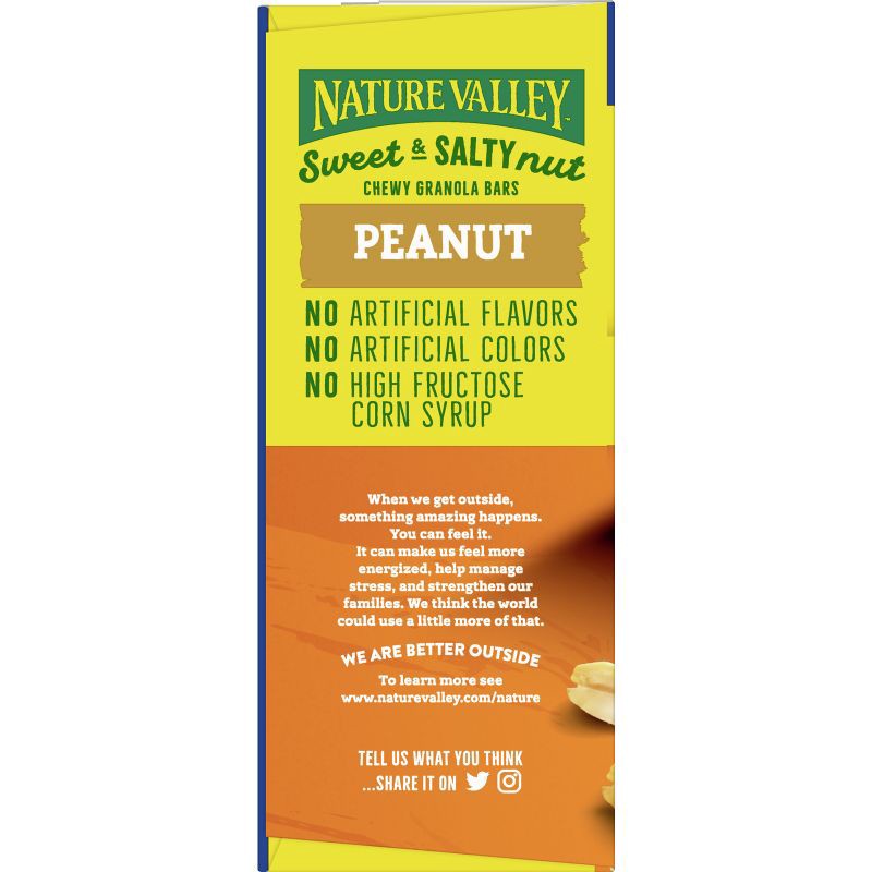 slide 5 of 13, Nature Valley Sweet & Salty Nut Peanut Granola Bars - 1.2oz 12ct, 12 ct; 1.2 oz