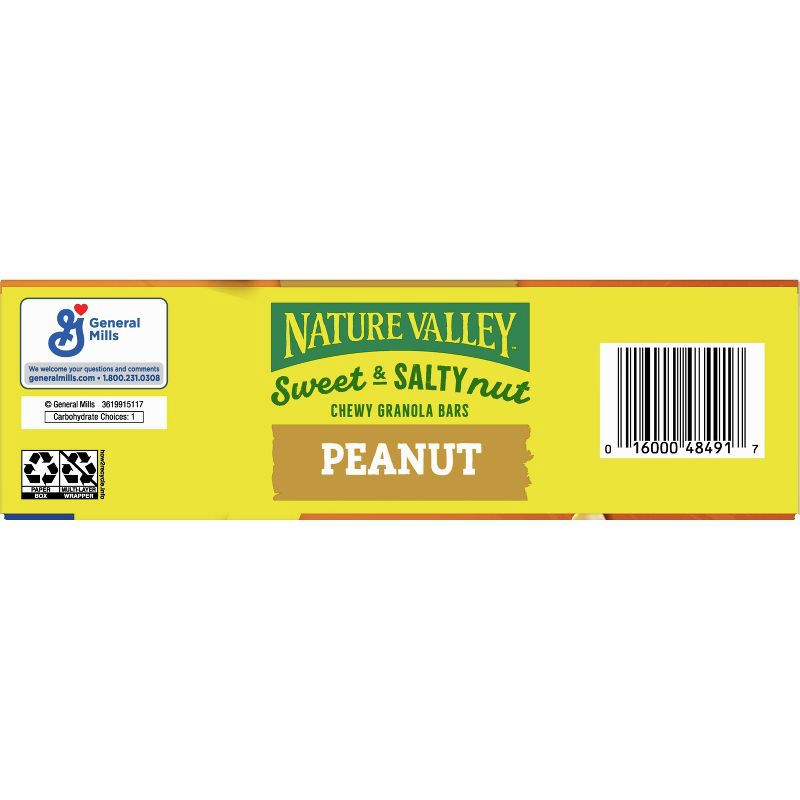 slide 10 of 13, Nature Valley Sweet & Salty Nut Peanut Granola Bars - 1.2oz 12ct, 12 ct; 1.2 oz