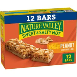Nature Valley Sweet & Salty Nut Peanut Granola Bars - 12ct/14.4oz
