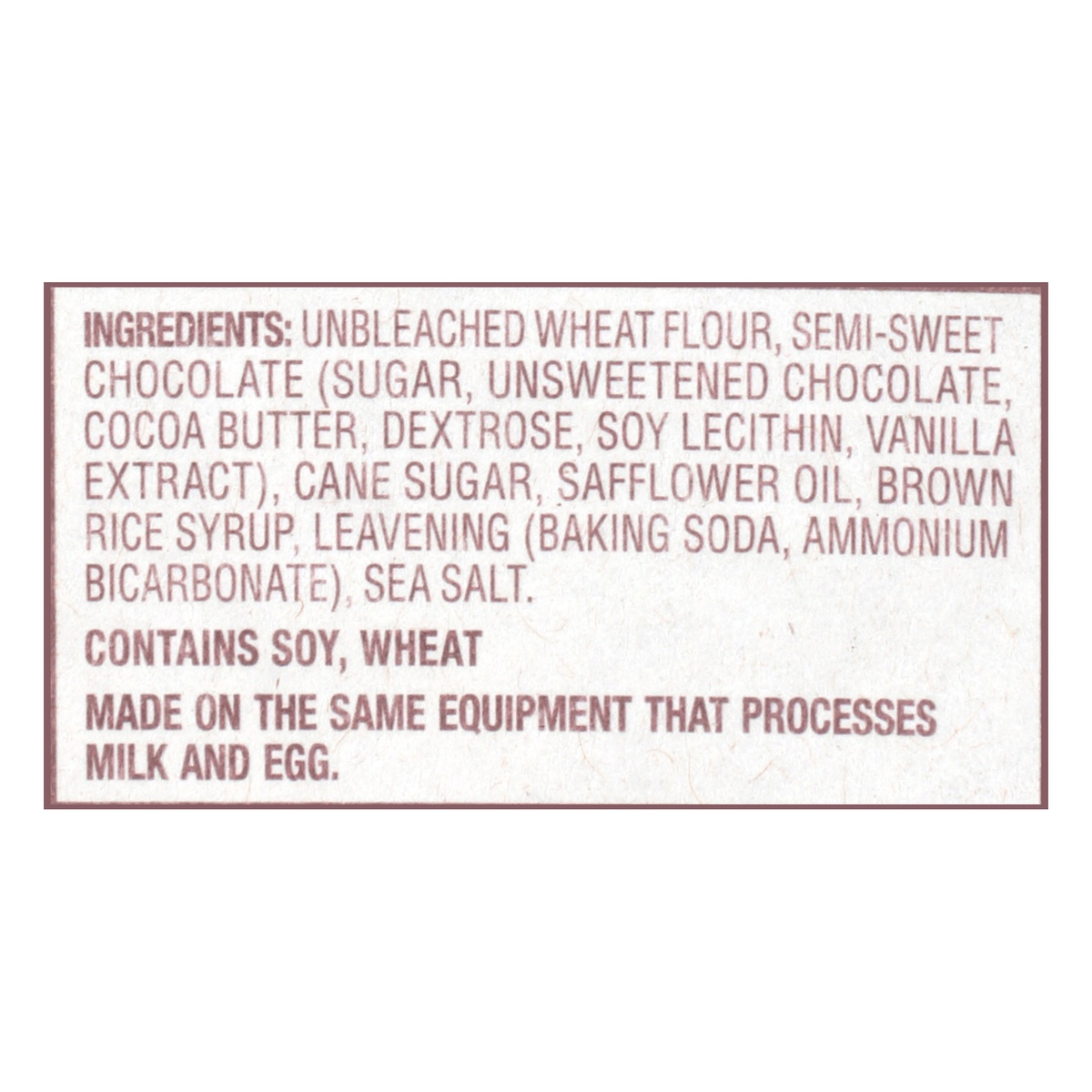 slide 3 of 9, Back to Nature Mini Chocolate Chunk Cookies, 6 ct; 7.5 oz