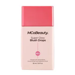 MCoBeauty Super Glow Blush Drops - Rose - 1.01oz