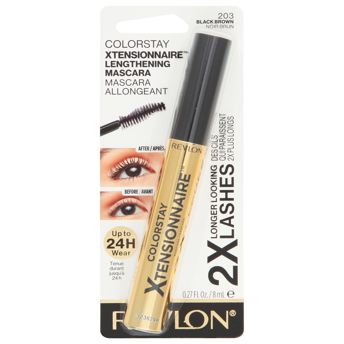 slide 2 of 4, Revlon 203 Black Brown Mascara 0.27 fl oz, 0.27 fl oz