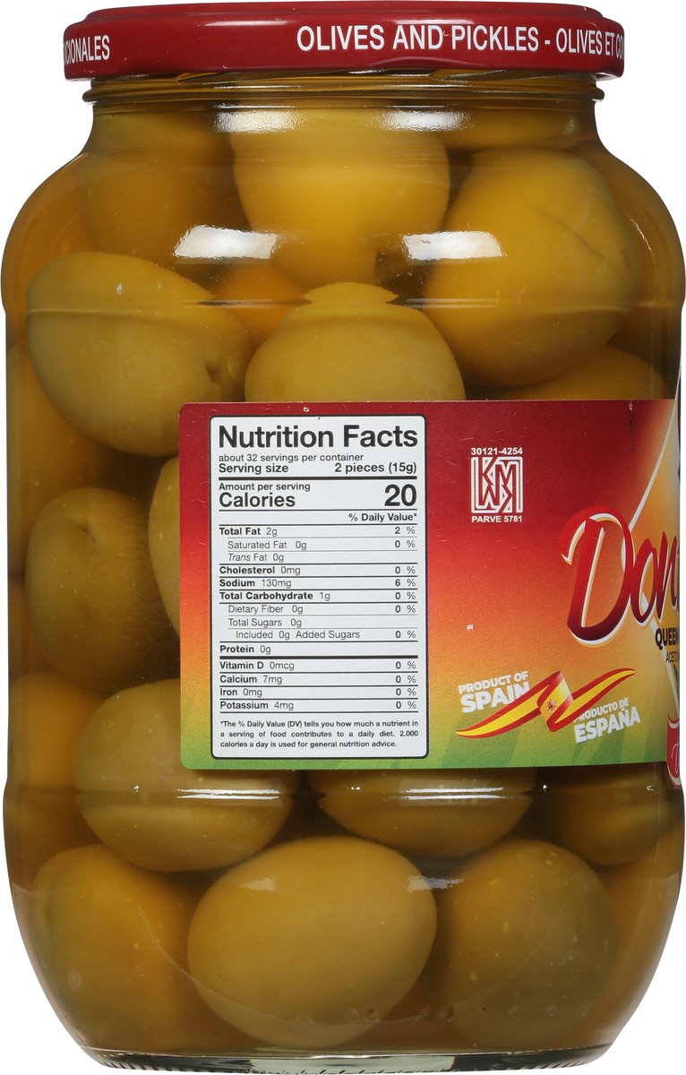 slide 7 of 9, Don Anecio Queen Olive with Pit 30.7 oz, 30.7 oz