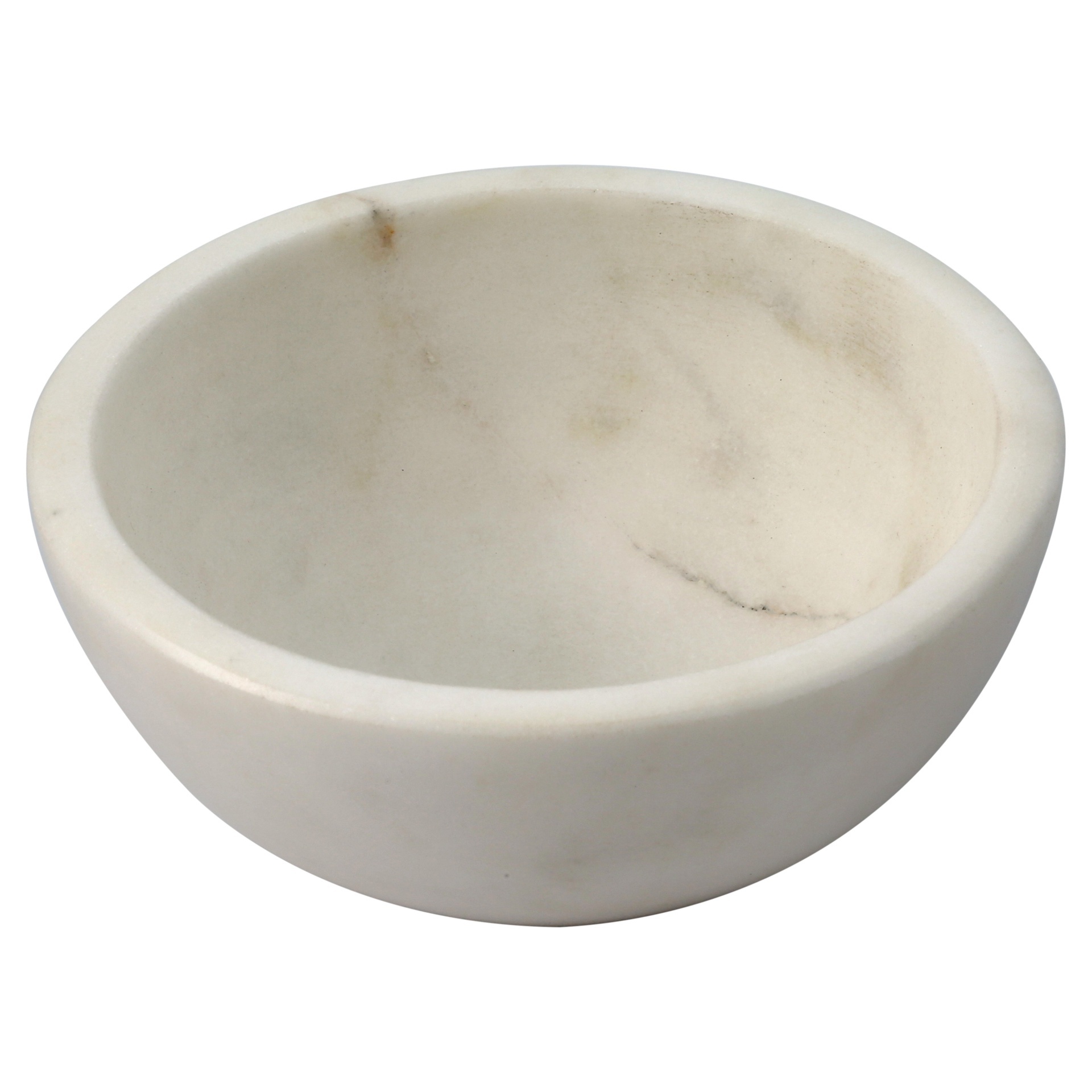 slide 1 of 1, Thirstystone Marble Dip Bowl - White, 4 oz