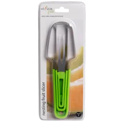 Viovia Fresh Nesting Fruit Slicer, Set of 3