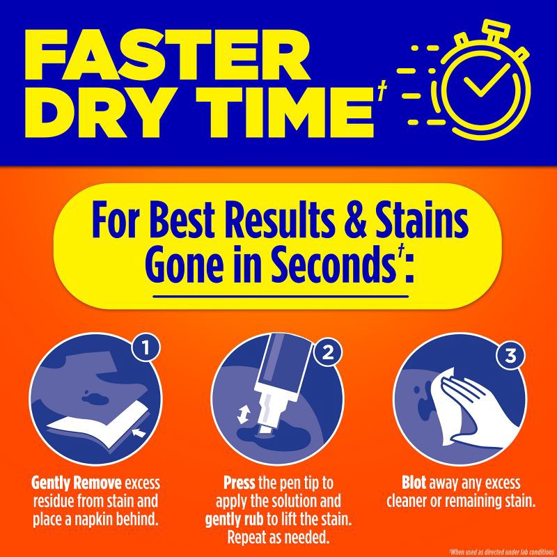 slide 4 of 8, Tide To Go Stain Remover Pen - 3ct/1.01 fl oz, 3 ct, 1.01 fl oz