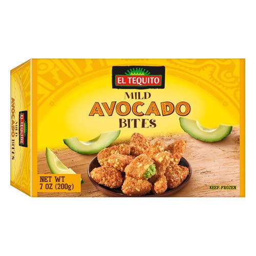 slide 1 of 1, El Tequito frozen mild avocado bites, 8.8 / 7 oz