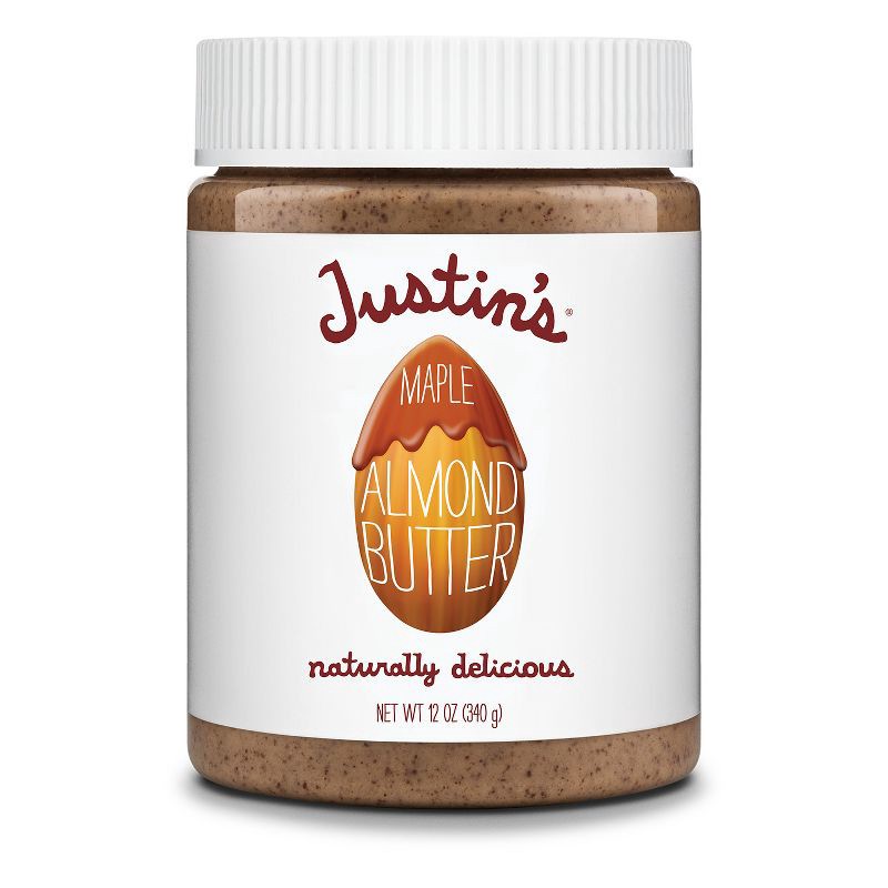 slide 1 of 4, Justin's Maple Almond Butter - 12oz, 12 oz