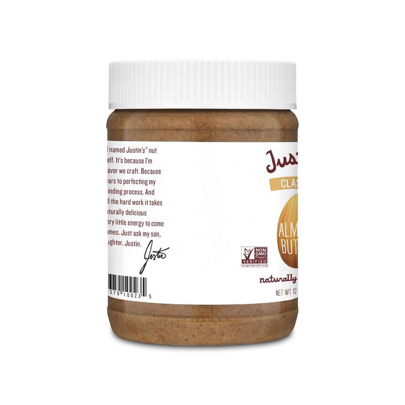 slide 4 of 6, Justin's Classic Almond Butter - 12oz, 12 oz