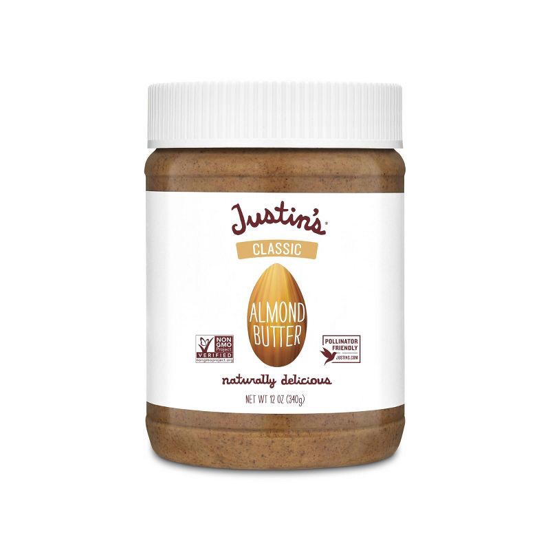 slide 1 of 6, Justin's Classic Almond Butter - 12oz, 12 oz