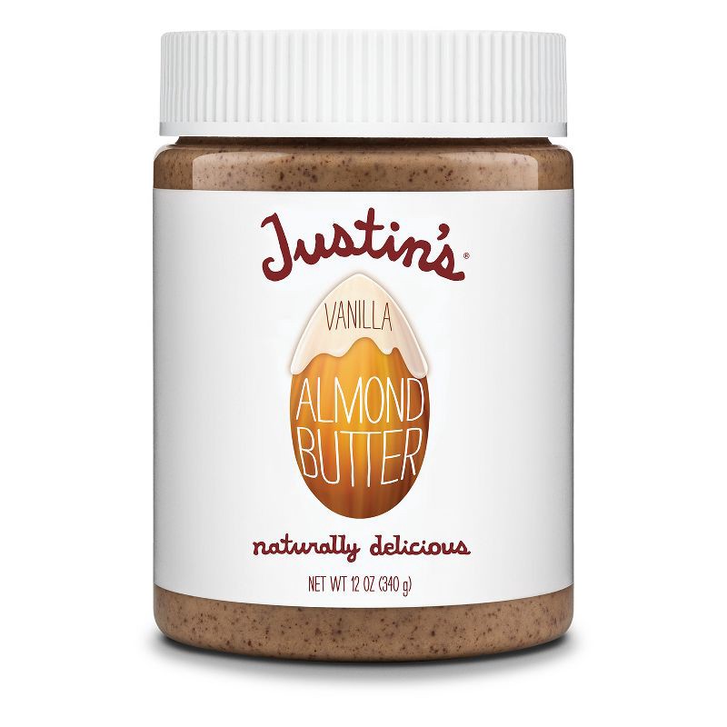 slide 1 of 4, Justin's Vanilla Almond Butter - 12oz, 12 oz